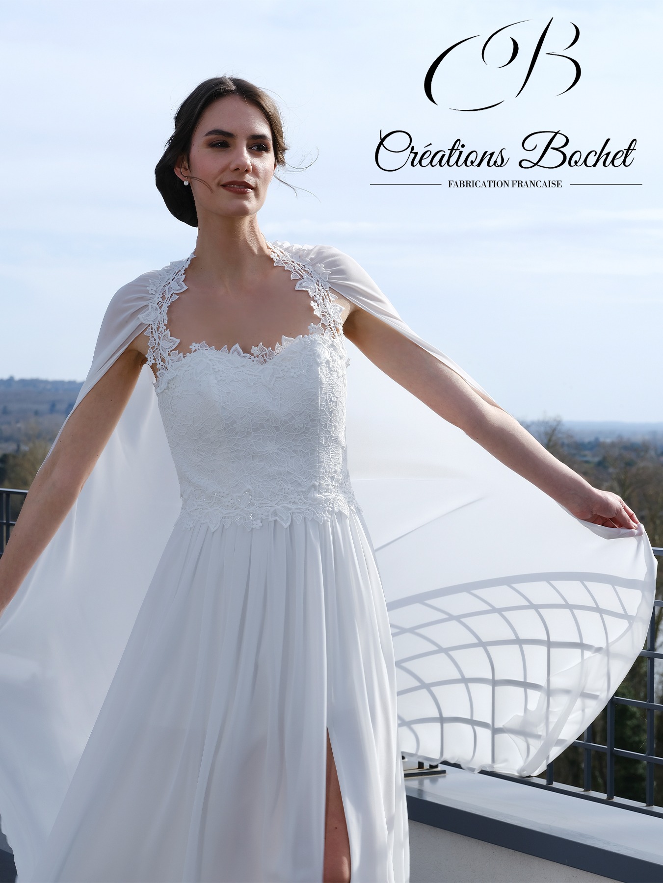 Honorine mariage Mazamet collections robes de mariées 2025 marque Creations Bochet